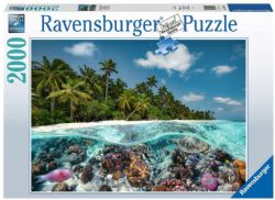 RAVENSBURGER CASSE-TÊTE 2000 PIÈCES - UNE PLONGÉE DANS LES MALDIVES #17441